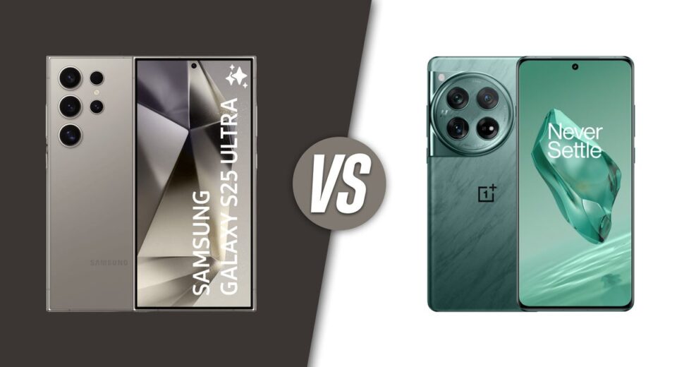 Samsung Galaxy S25 Ultra vs OnePuls 13