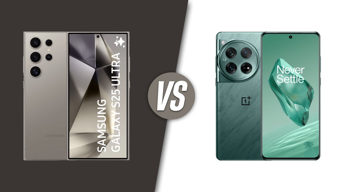 Samsung Galaxy S25 Ultra vs OnePuls 13