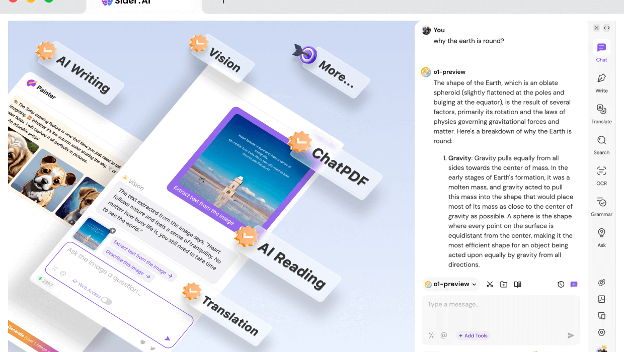 Sider AI Ektension Browser