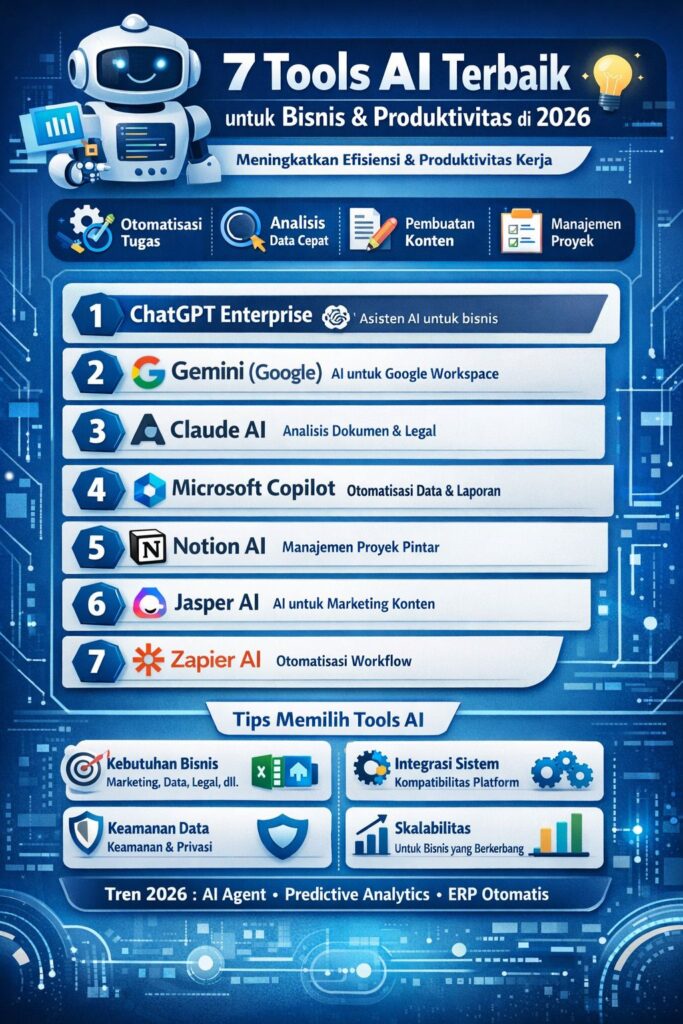 7 Tool AI Terbaik Tahun