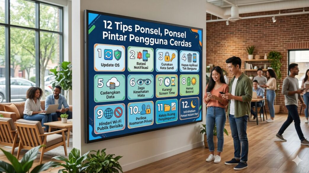 12 Tips Ponsel, Ponsel Pintar Pengguna Cerdas